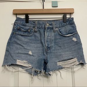 Free People Denim Shorts